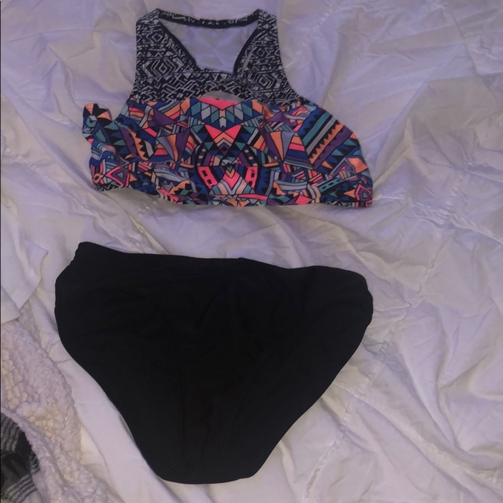 colorful swimsuit